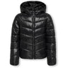 kids ONLY Black Kogkajsa Lys Quilt Hætte Jkt Otw Noos