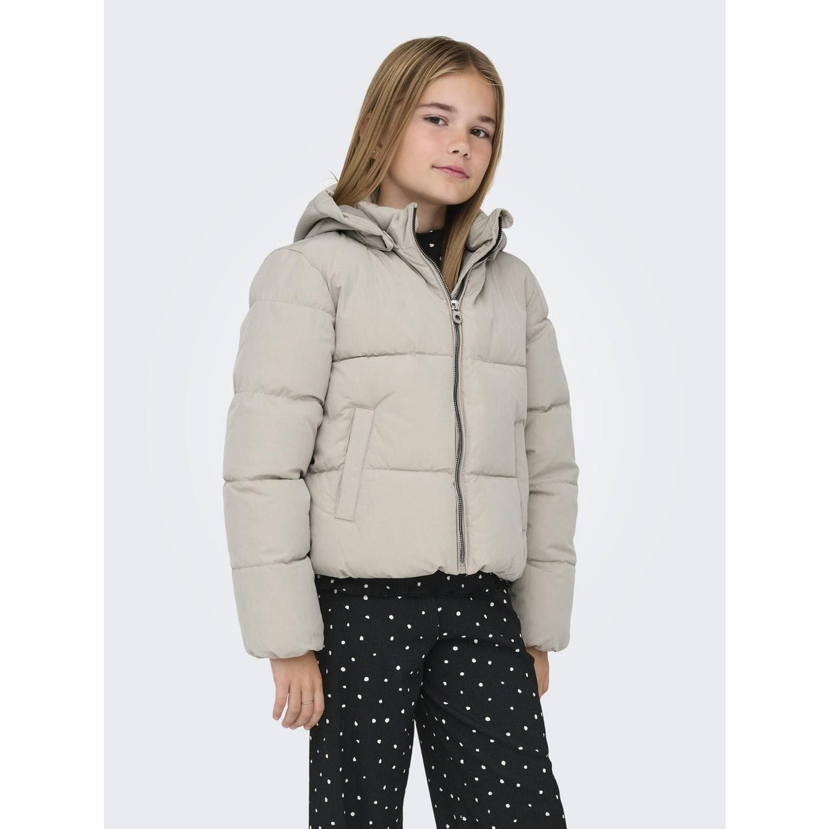 kids ONLY Pumice Stone Kogdolly Life Sht Puffer Jakke Otw Noos