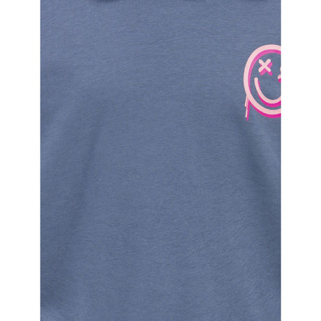 kids ONLY Vintage Indigo Carefree Kogsmile Life L/S Hætte Ub Swt Noos