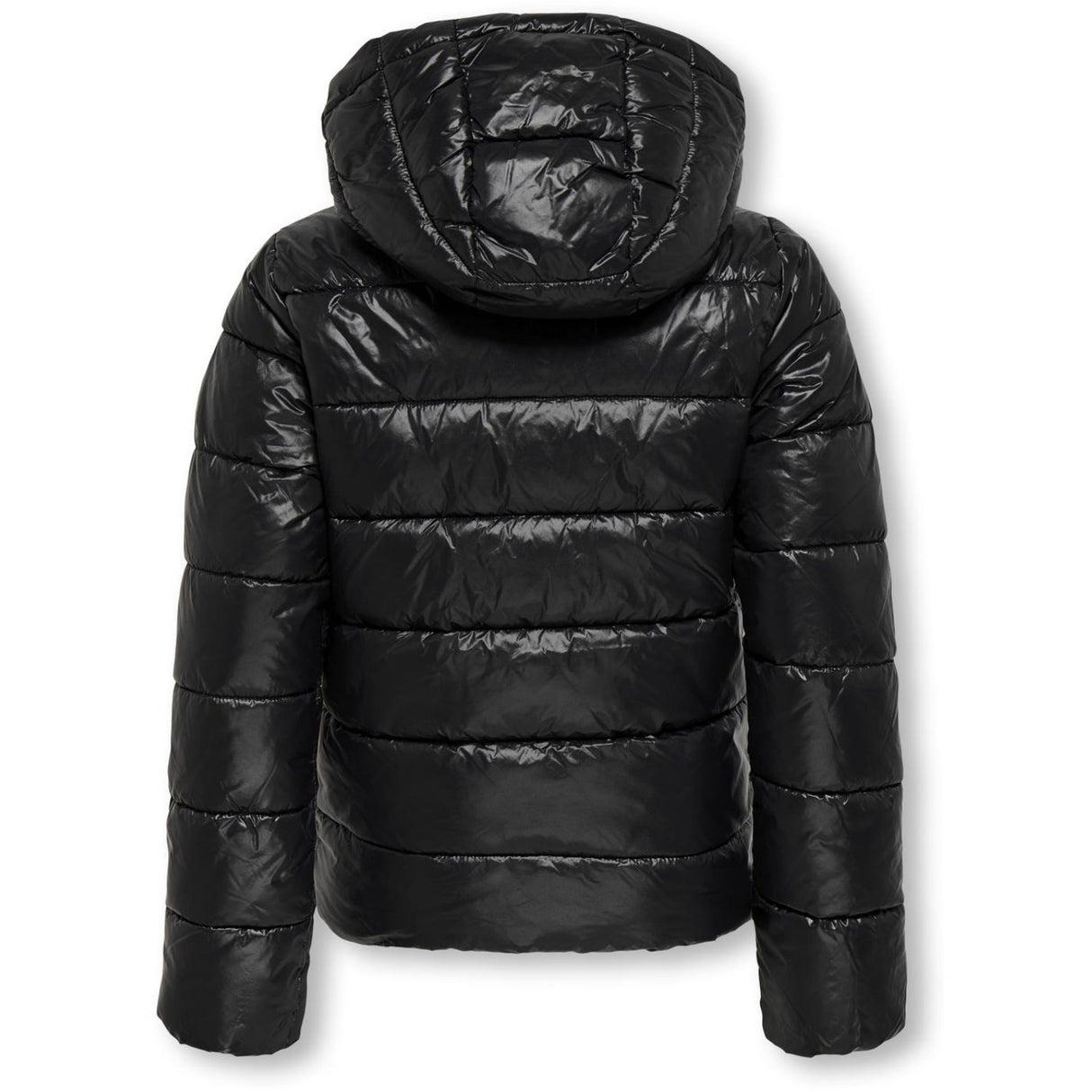 kids ONLY Black Kogkajsa Lys Quilt Hætte Jkt Otw Noos