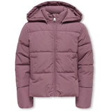 kids ONLY Rose Brown Kogjuta Life Kort Puffer Otw Noos