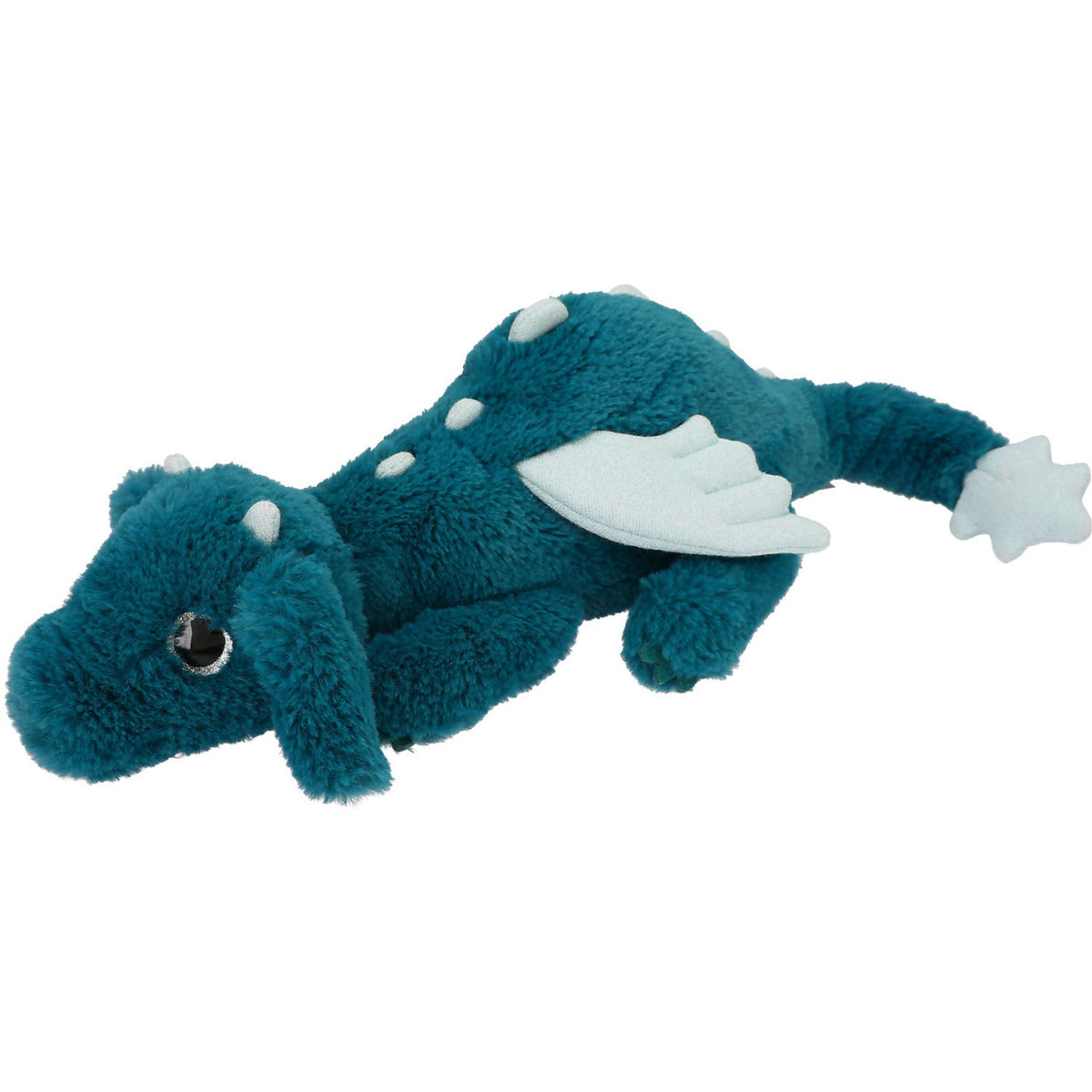 Dino World + Action Petrol Snukis Drage Plys Med Glitter Vinger