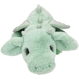 Dino World + Action Light Green Snukis Drage Plys Med Guld Glitter Vinger 65 Cm