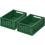 LIEWOOD Garden Green Weston Opbevaring Æske S 2-pack