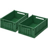 LIEWOOD Garden Green Weston Opbevaring Æske S 2-pack