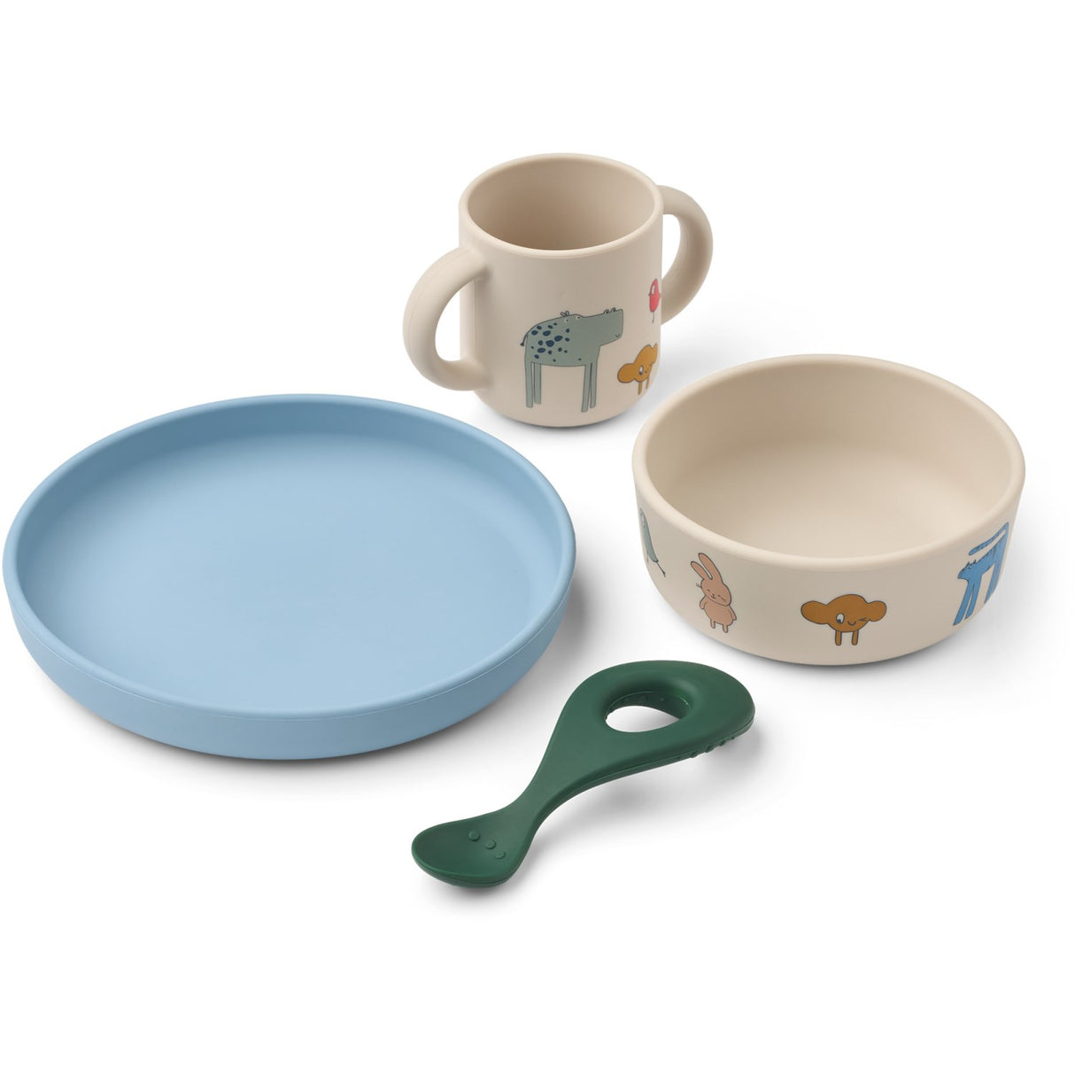 LIEWOOD Imagine / Sandy Vivi Printed Tableware Sæt