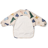 LIEWOOD Dino Roar / Sandy Merle Printed Cape Hagesmæk
