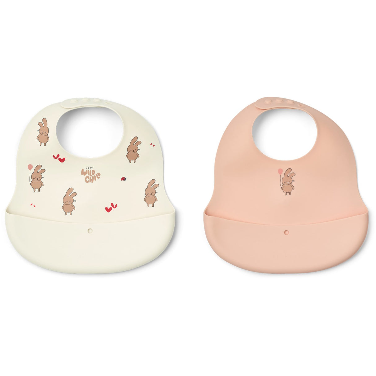 LIEWOOD Wild Child / Rosey Ember Printed Hagesmæk 2-pack