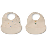 LIEWOOD Flying / Sandy Ember Printed Hagesmæk 2-pack