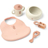 LIEWOOD Wild Child / Rosey Mileah Baby Mealtime Sæt