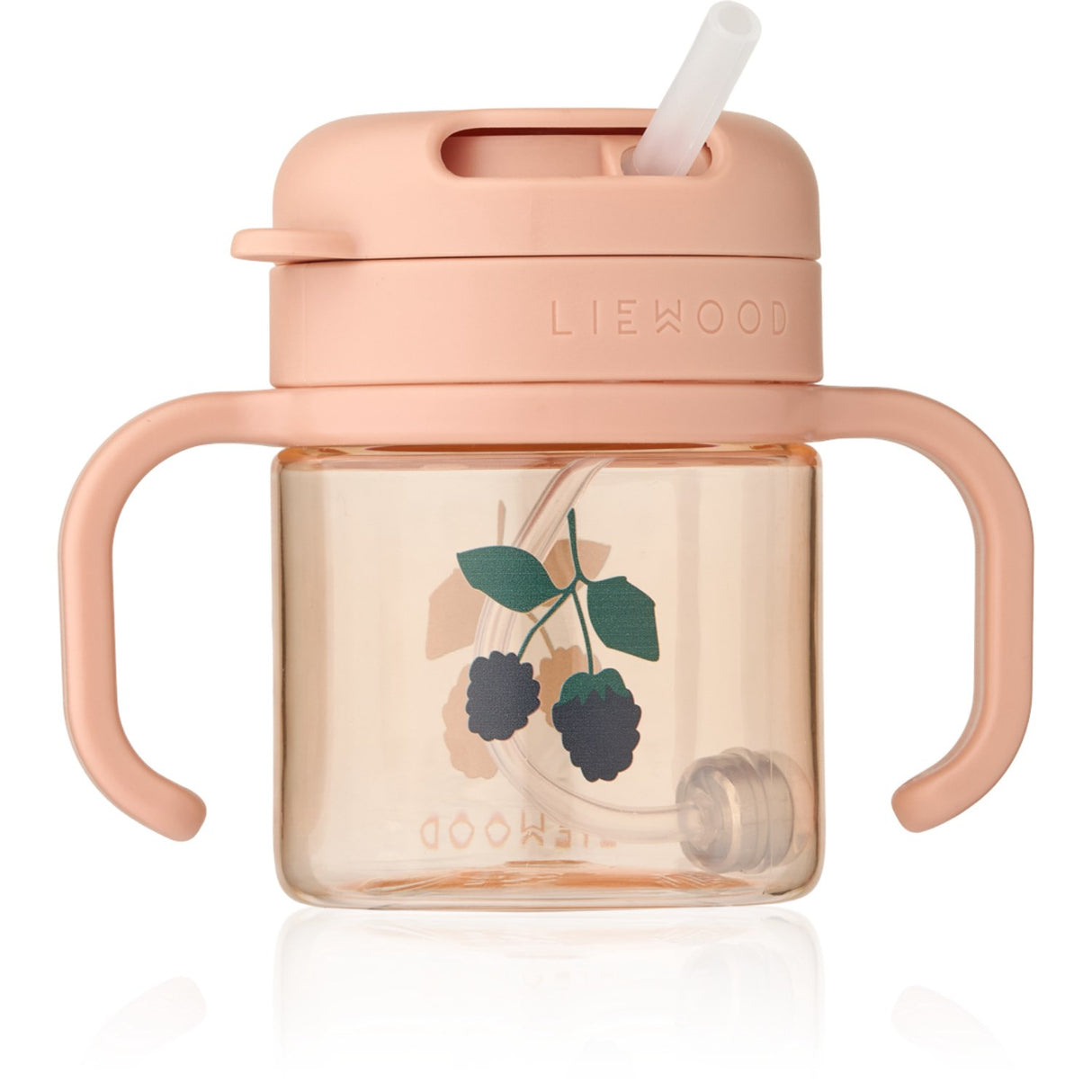 LIEWOOD Berry / Pale Tuscany Kai Tritan Sugerør Kop 280ml