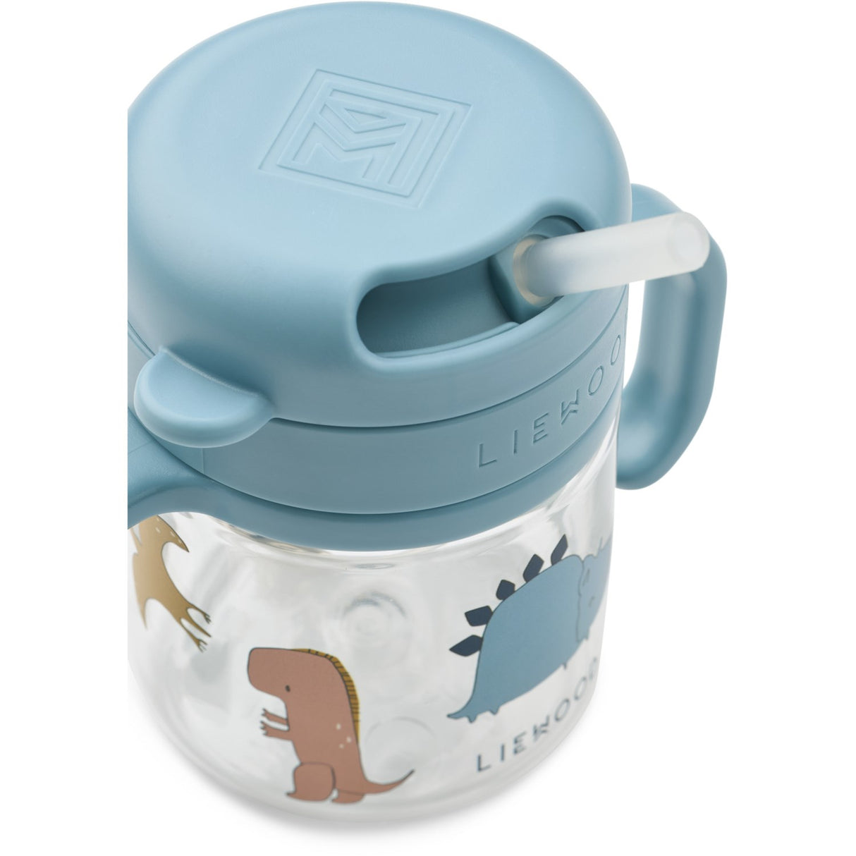 LIEWOOD Dino Roar / Sandy Kai Tritan Sugerør Kop 280ml