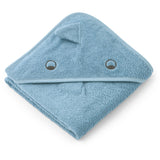 LIEWOOD Beach Blue Albert Dino Hooded Håndklæde