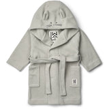 LIEWOOD Dove Blue Minik Rabbit Fleece Badekåbe