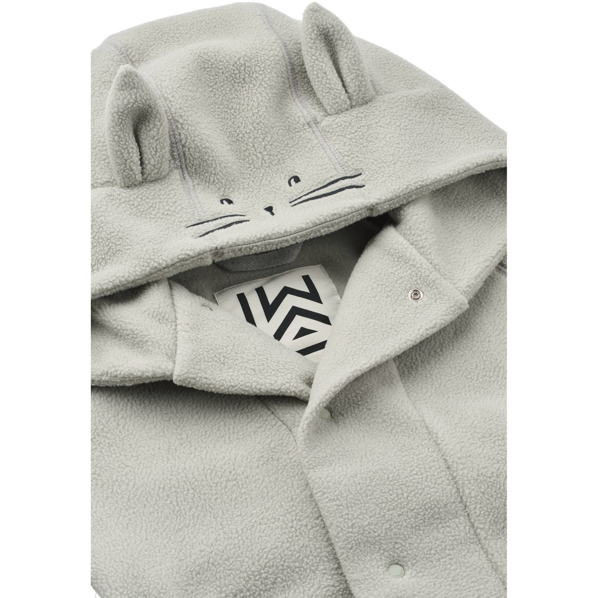 LIEWOOD Dove Blue Minik Rabbit Fleece Badekåbe