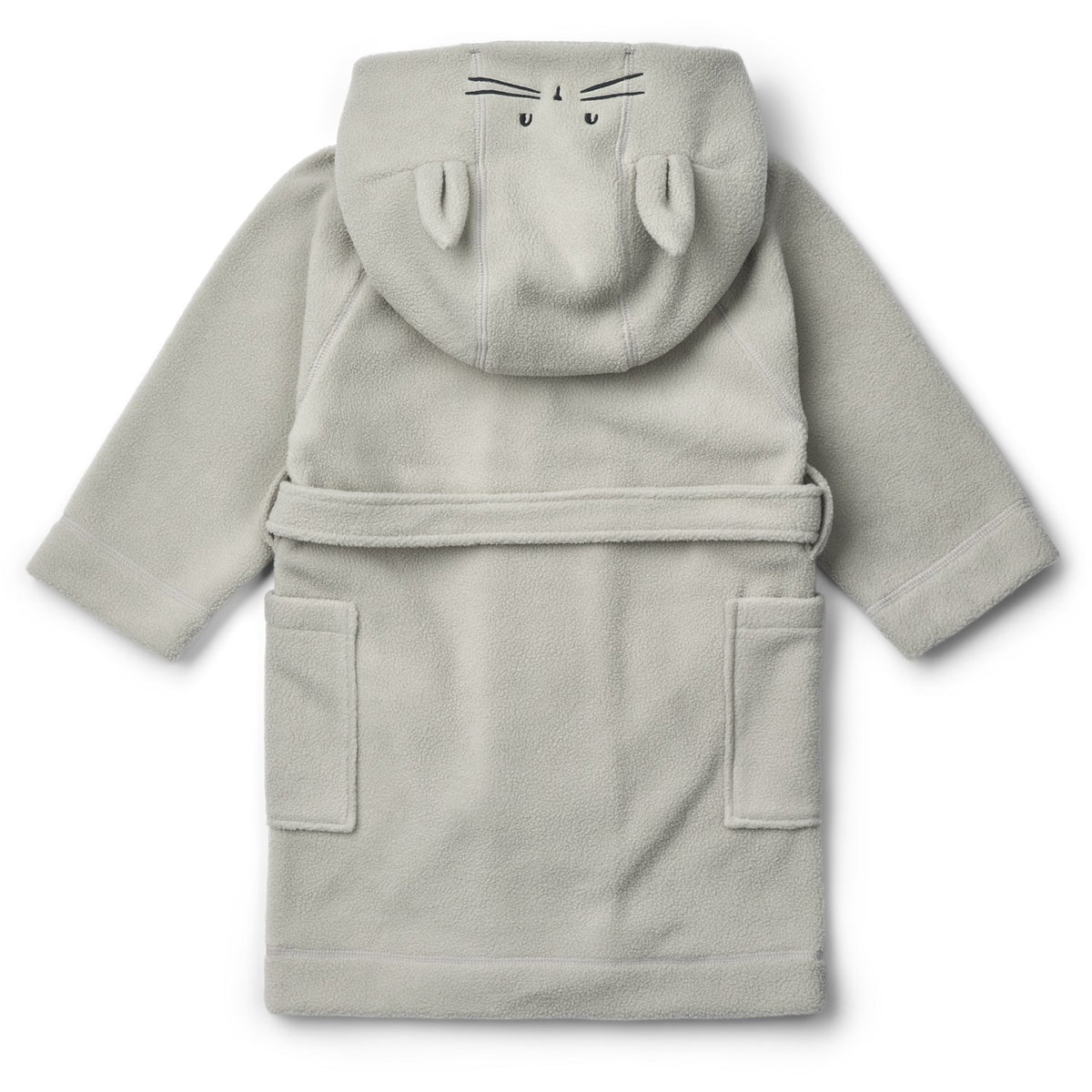 LIEWOOD Dove Blue Minik Rabbit Fleece Badekåbe