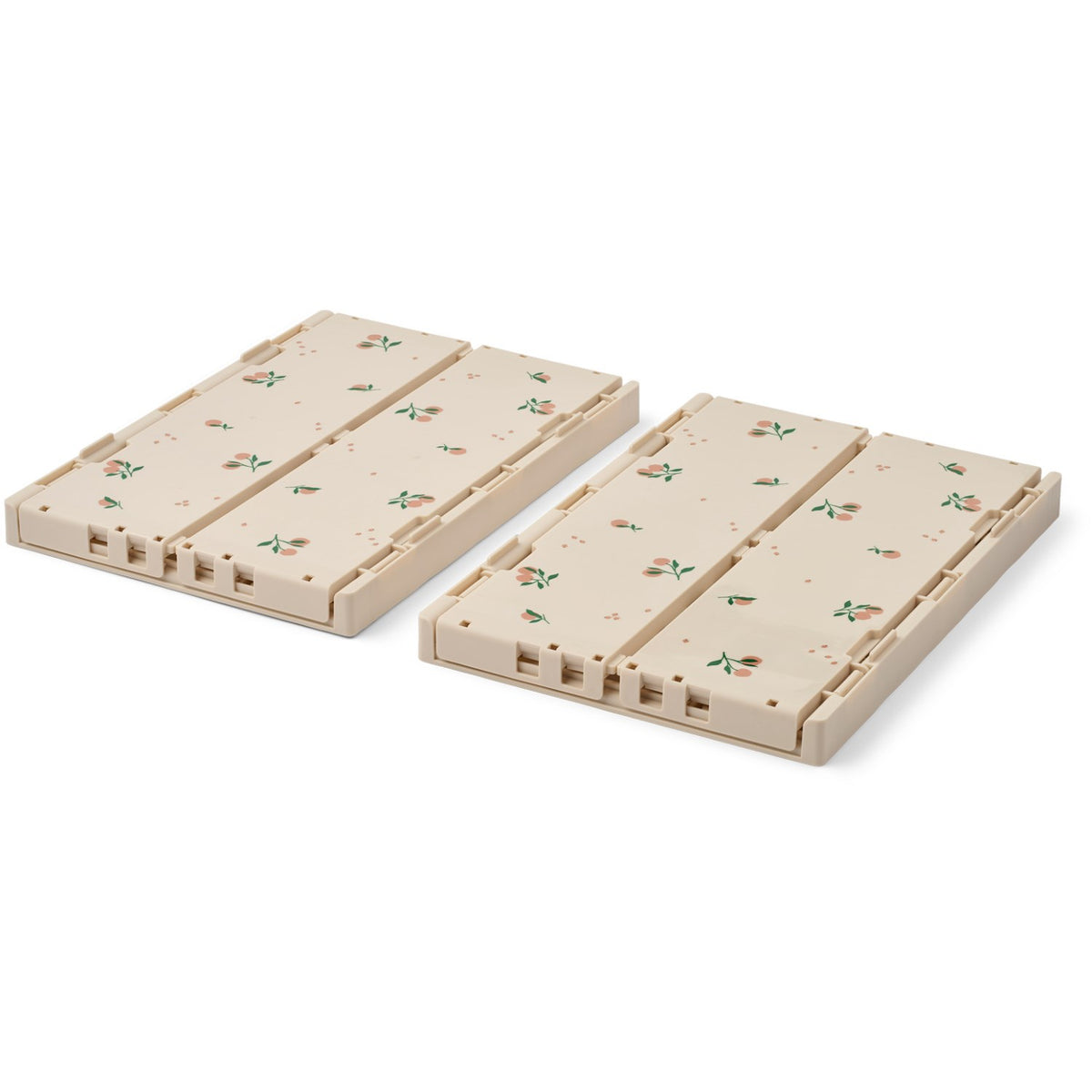LIEWOOD Peach / Sea Shell Weston Printed Opbevaring Æske M 2-pack