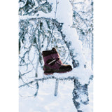 Ecco Black/Mauve/Black Biom Hike I Højt Vinterstøvler 2X