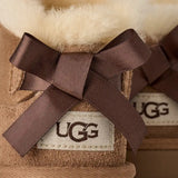 UGG Chestnut K Ultra Mini Bailey Bow