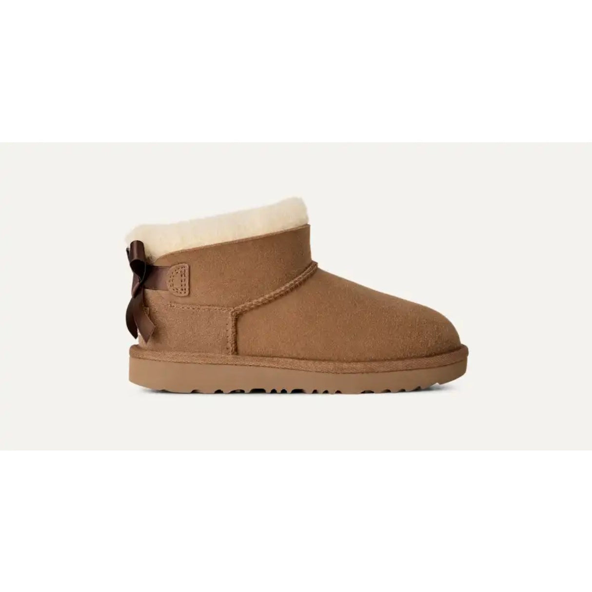 UGG Chestnut K Ultra Mini Bailey Bow