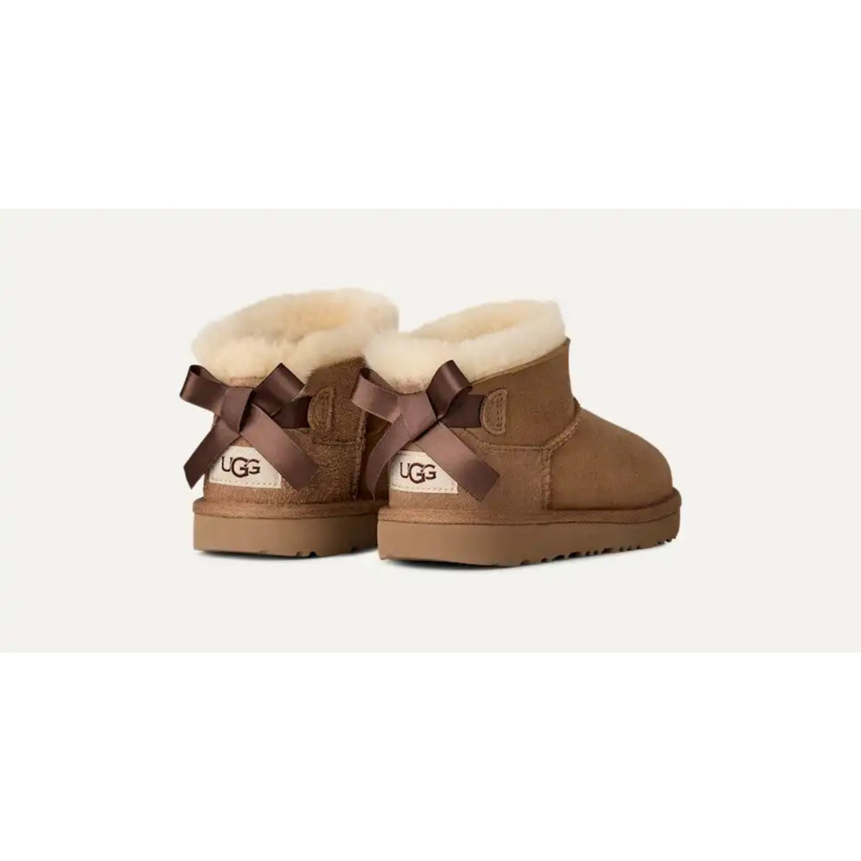 UGG Chestnut K Ultra Mini Bailey Bow