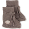 Lillelam Brown Baby Booties Classic
