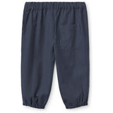 COPENHAGEN COLORS Brown Blue Check Comb. Checkered Baby Sæt M/ Bluse M/ Krave & Bukser