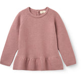 COPENHAGEN COLORS Winter Rose Merino Strikket Flæse Bluse