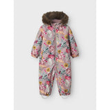 Name It Woodrose Flower Rabbit Nmfsnow10 Dragt Aop Fo Noos