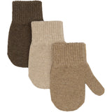 Mikk-Line Beige Melange-Melange Denver-Brown Melange Magic Vanter 3-Pak