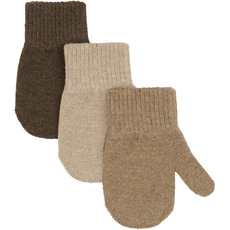 Mikk-Line Beige Melange-Melange Denver-Brown Melange Magic Vanter 3-Pak