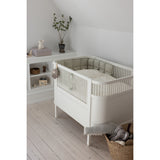 Sebra Mist Green Baby Sengerand Kapok Halv Længde