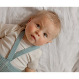 Silly Silas Hippy Footed Strømpebukser Med Braces Misty Blue