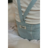 Silly Silas Hippy Footed Strømpebukser Med Braces Misty Blue