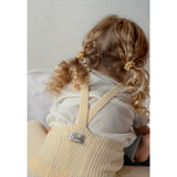 Silly Silas Hippy Footless Strømpebukser Med Braces Lemon Icing