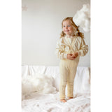 Silly Silas Granny Bamse Footless Strømpebukser Med Braces Lemon Icing