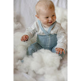 Silly Silas Granny Bamse Strømpebukser Med Braces Misty Blue