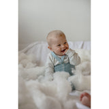 Silly Silas Granny Bamse Strømpebukser Med Braces Misty Blue
