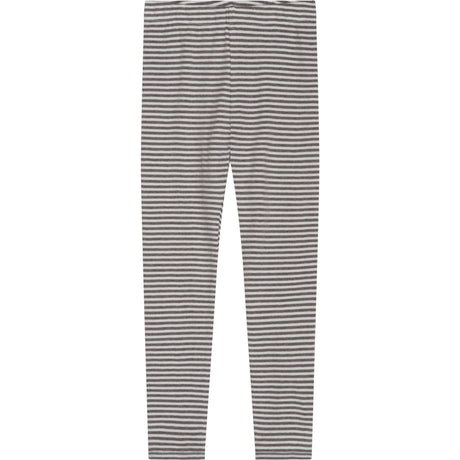 Serendipity Soil/Offwhite Stripe Leggings.