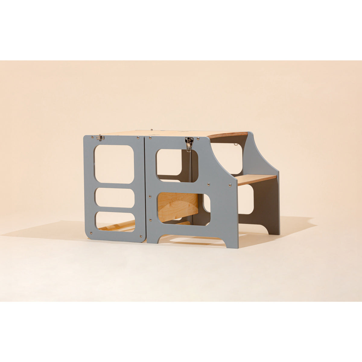 Duck Woodworks Grey Foldbar EC Læringstårn