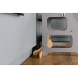 Duck Woodworks Grey Foldbar EC Læringstårn