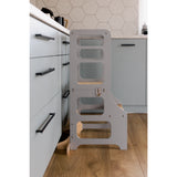 Duck Woodworks Grey Foldbar EC Læringstårn