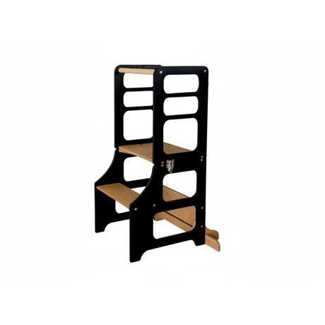 Duck Woodworks Black Foldbar EC Læringstårn