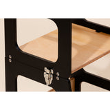 Duck Woodworks Black Foldbar EC Læringstårn