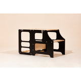 Duck Woodworks Black Foldbar EC Læringstårn