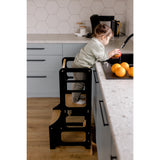 Duck Woodworks Black Foldbar EC Læringstårn