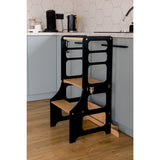 Duck Woodworks Black Foldbar EC Læringstårn