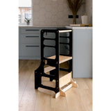 Duck Woodworks Black Foldbar EC Læringstårn