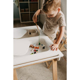 Duck Woodworks White Sensory Bord Med 2 Boxes Included