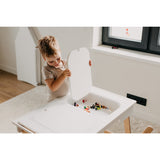 Duck Woodworks White Sensory Bord Med 2 Boxes Included